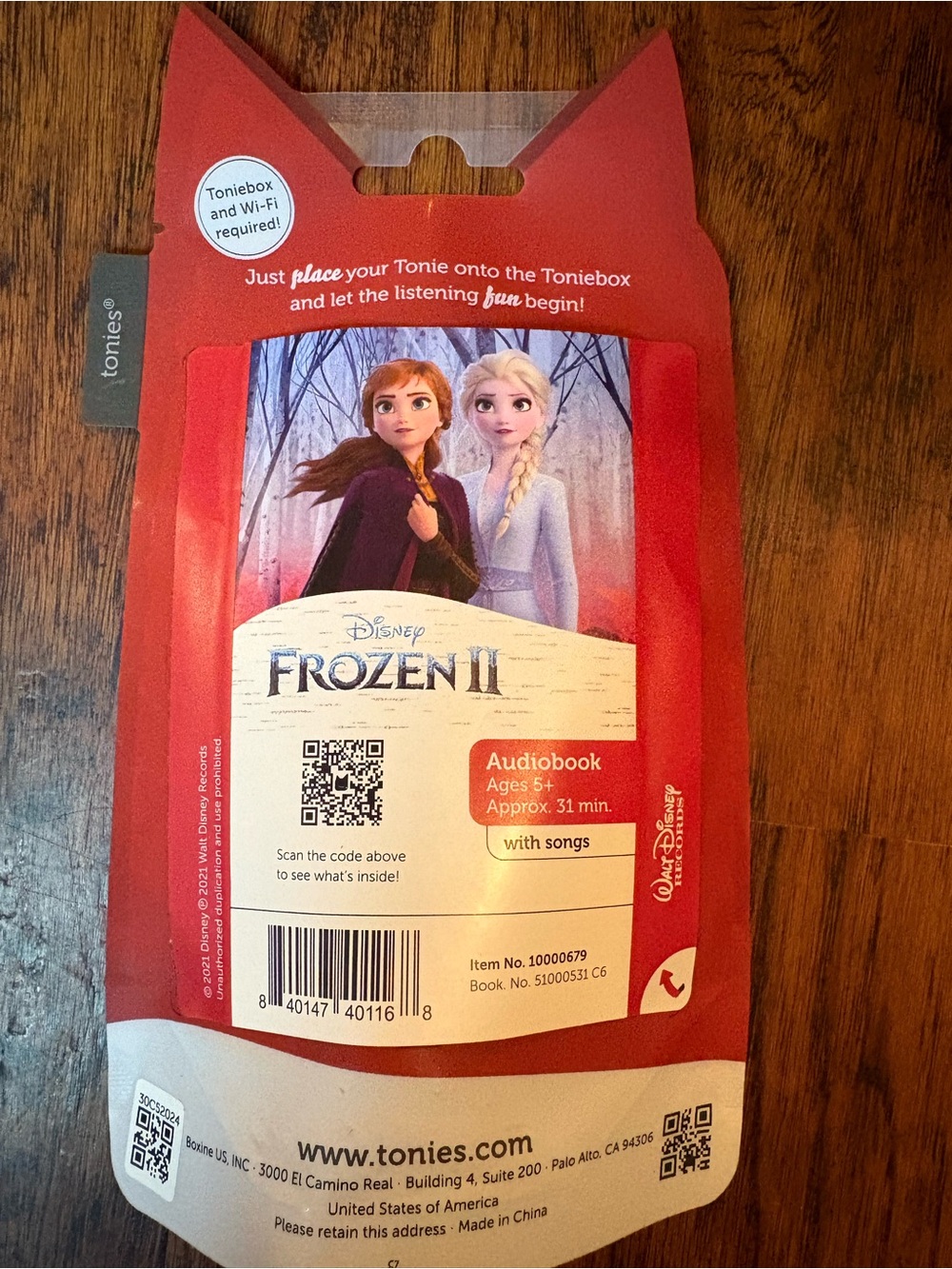 Tonies Anna Frozen Audiobook Figure - Picture 2 of 3